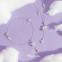 ? Minicutejewelry สร้อยคอเงินแท้ 925 คอลเลคชั่น The Signature สร้อยคอความรัก สร้อยคอเจ้าหญิง เครื่องประดับเงินแท้