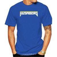 เสื้อยืด [Lanbo clothing] 2022 Husaberg รถจักรยานยนต์ Enduro สีน้ำเงิน Mx ซูเปอร์แมนดีไซน์เนอร์แบรนด์เสื้อแขนสั้นพิมพ์ลายผ้าฝ้ายผู้ชาย