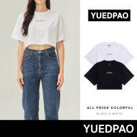 Yuedpao No.1 เสื้อยืดครอป ผ้าหนาทรงสวย ยับยากรีดง่าย รับประกันไม่ย้วย 2 ปี เสื้อ Crop All Pride Colorful