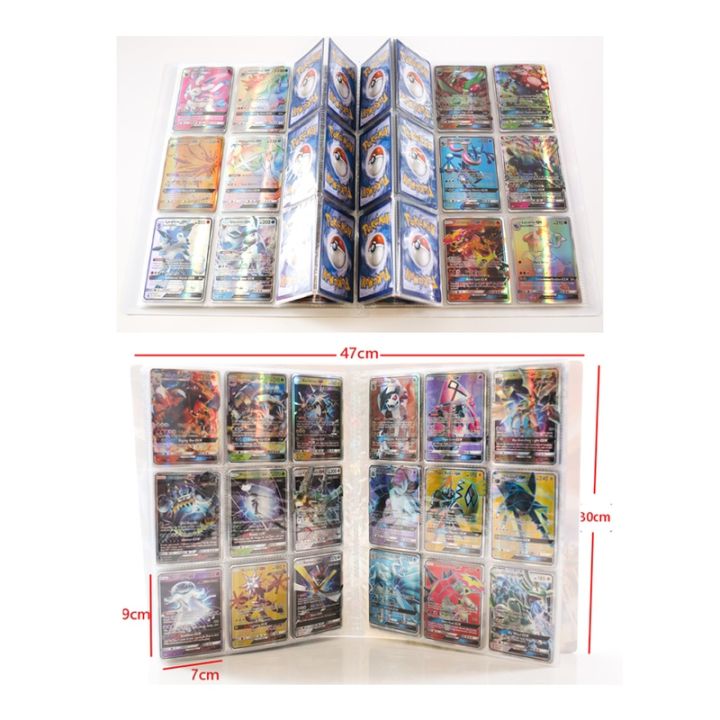 pokemon-cards-album-book-cool-432pcs-anime-game-trade-card-collectors-holder-binder-folder-top-loaded-list-toy-gift-for-children
