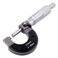 Precise Gauge Micrometer 0-12.7mm 0-25mm 0.01mm Outside Metric Caliper Measurement Micrometer Tool