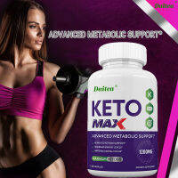 Dieta KETO MAX (120 แคปซูล) - ช่วยเพิ่มการเผาผลาญ ลดความหิว เพิ่มสมาธิ และเพิ่มระดับพลังงาน