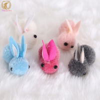 Birthday Toys Mini Plush Rabbit Toys Stuffed Bunny Toys Hanging Pendant Ornament For Diy Easter Decorations Party Favors