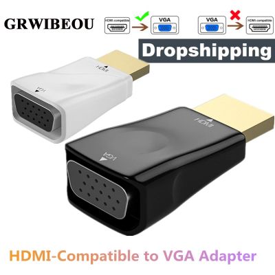 ✹✜☋ HDMI-compatible TO VGA Adapter Cable Male To Famale 1080P HDMI TO VGA Converter For PC Laptop projector TV Support Drop Shipping