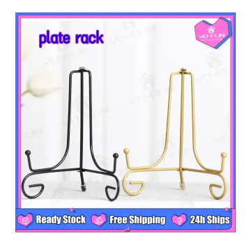 Creative Storage Rack Iron Art Display Stand Metal Easel Stand Book  Organizer Shelf Holder Oil Painting