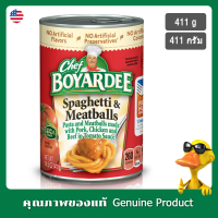 เชฟโบยาร์ดดีสปาเก็ตตี้มีทบอล 411กรัม - Chef Boyardee Spaghetti and Meatballs 411g