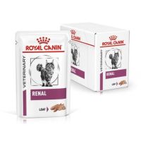 ส่งฟรีทุกรายการ กล่อง12ซ.Royal canin Renal cat loaf แมวโรคไตเนื้อละเอียด 85g (มาแทนแบบ renal แบบกระป๋อง)