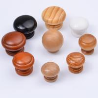 【LZ】┋♟  1Pcs Wood Cabinet Drawer Wardrobe Knobs Wooden Furniture Handles Cabinet Knobs and Handles Kitchen Door Pulls Furniture Hardware