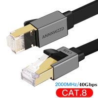 Cat8 Ethernet Cable 40Gbps RJ45 Network Cable High Speed Gigabit SFTP Lan Cat 8 RJ 45 Ethernet Cable for PS4 Router Laptop Cable