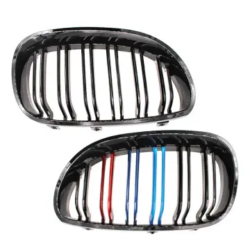 Front Kidney Diamond Meteor Grille Grills For Bmw 1 Series E81 E82