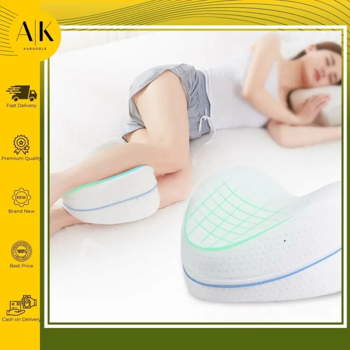 AK HomeBased Contour Legacy Leg & Knee Foam Support Pillow Soothing