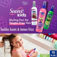 นำเข้า สเปรย์บำรุงผมป้องกันผมพันกัน Suave Kids Swirlberry Detangler Spray, 10 oz