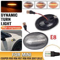 Scroll Dynamic LED Flashing Turn Signal Lamp Side Marker Light Car Tuning For Mini Clubman R55 Cooper R56 R57 Coupe R58 R59