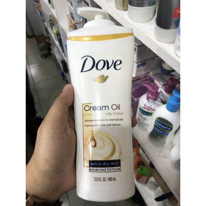 Dove Cream Oil Intensive body lotion 400ml Lazada PH
