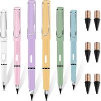 Lele Pencil】ดินสอหมึกไร้หมึกแบบพกพา,ดินสอสำหรับเขียนลบหมึกได้นำกลับมาใช้ใหม่ได้ยาวนานสำหรับนักเรียนการเขียนเครื่องมือวาดรูปวาดภาพวาดศิลปะ