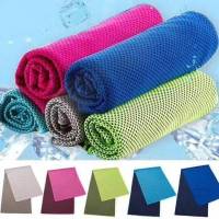 ผ้าเย็น "Super Cooling towel" ผ้าซับเหงื่อ ทำความเย็น