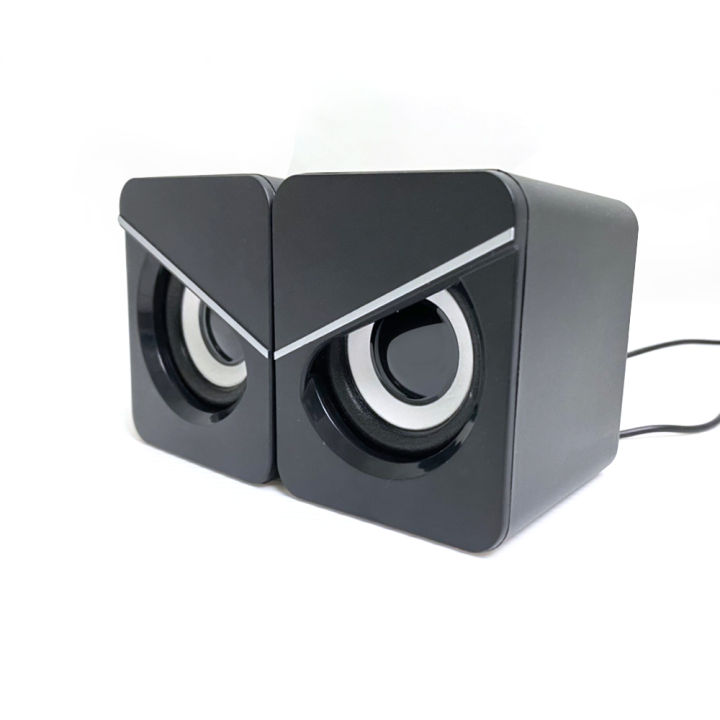 sada-v-116-speaker-ลำโพงมีสาย-ลำโพงซับวูฟเฟอร์-ลำโพงขนาดเล็ก-พกพาง่าย-ลำโพงดูหนังฟังเพลง-เสียงสเตอริโอ-2-1-ด้วยลำโพงคู่