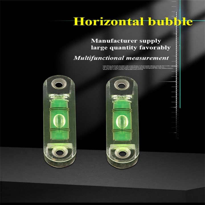 2pc-horizontal-precision-spirit-bubble-measuring-high-precision-green-round-bullseye-bubble-level-mini-square-measurement-kit