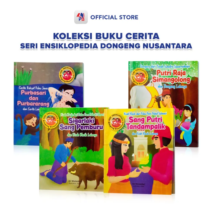 Buku Cerita Anak Bergambar Seri Ensiklopedia Dongeng Nusantara / Jawa
