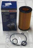 ไส้กรองน้ำมันเครื่อง BOSCH (P9263) #Benz Vito W639 ( 2003 - 2013 ) รุ่น 119 , 122 , 123 , 126 #Benz SL Class R230 (2001)