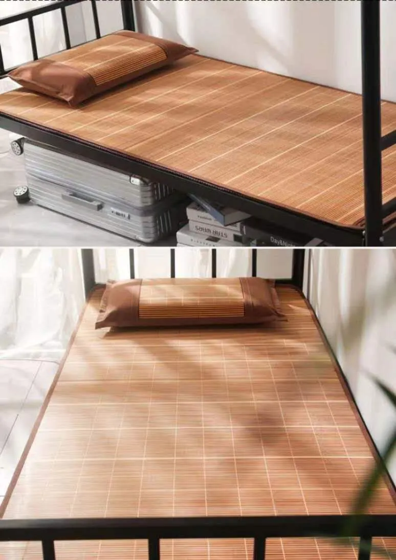 U Home Carbonized Bamboo Mat Banig Cooling Mattress Pad Sleeping Single 90 190cm 36 75inches Lazada Ph