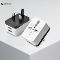 อะแดปเตอร์ปลั๊กแปลงไฟ3ขาขนาดกะทัดรัดประเภท G Adaptor Traveling สำหรับโทรศัพท์มือถือแล็ปท็อปเครื่องชาร์จกล้อง