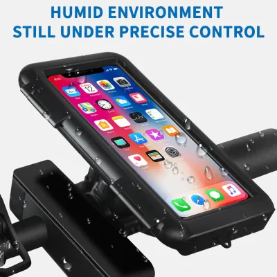 Universal Full Waterproof Bike Motorcycle Scooter Or ATV Mobile Phone Waterproof Bag Case Phone Holder Stand For 3.5-6.8 Inch