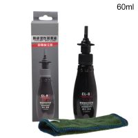 60ml MTB Road Bike Chain Lubricating Oil Bicycle Ceramic Wet Lube Cycling anti-dustDaily Maintenance Oil with Cleaning Cloth