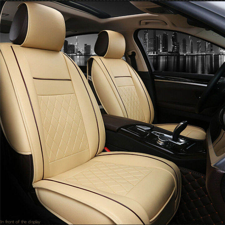 universal-pu-leather-car-seat-cover-cushions-front-black-with-red-stitching-seat-cover-leather-car-seat-cover-car-cushion