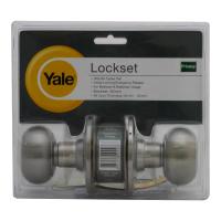 จัดส่งด่วน! ลูกบิดห้องน้ำ YALE KN-VTT5222US32D หัวจัน สีสเตนเลส YALE KN-VTT5222US32D STAINLESS STEEL BATHROOM KNOB มืออาชีพเรื่องประตู ประตูราคาถูก พร้อมเก็บเงินปลายทาง