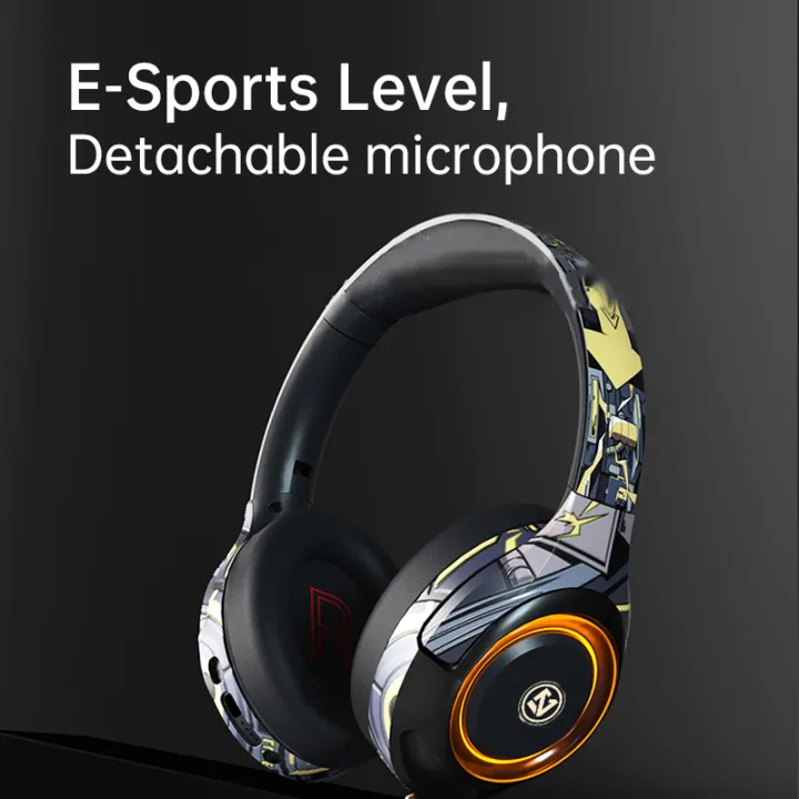 ใหม่-a2-gaming-headset-สตูดิโอ-v5-1ไร้สายหูฟังสเตอริโอกว่าหูสายหูฟังพร้อมไมโครโฟนสำหรับแล็ปท็อป-ps4-xbox-หนึ่ง