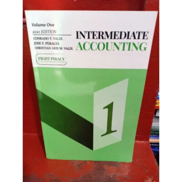 intermediate accounting VOL1 BY valix 2021 Edition Lazada PH
