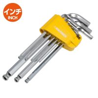 ถูก !!! AP ประแจหกเหลี่ยมชนิดยาว นิ้ว 9 ชิ้น &amp;lt; AP Long Hex Wrench Set Inch 9 Pcs &amp;gt;