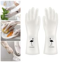 Kitchen Dish Washing Gloves Durable Cleaning Housework Chores Dishwashing Tools Waterproof Rubber Latex Gloves Safety Gloves