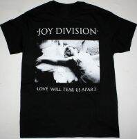 JOY DIVISION LOVE WILL TEAR US APART BLACK T SHIRT POST PUNK NEW ORDER Cotton Tshirt Men Summer Fashion t-shirt Euro Size