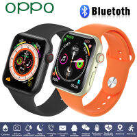 OPPQ สมาร์ทนาฬิกา IP68กันน้ำสมาร์ทนาฬิกาผู้หญิงกีฬาผู้ชาย Smart watch ฟิตเนสอัจฉริยะ Heart-Rate Tracker สร้อยข้อมือสำหรับ Fitness Trackers