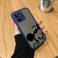 GGK เคสสำหรับ Realme C53 Realme Narzo N53มิกกี้เมาส์น่ารักการ์ตูนมีน้ำค้างแข็งโปร่งใสเคสใส่โทรศัพท์ป้องกันกล้องคลุมทั้งหมด