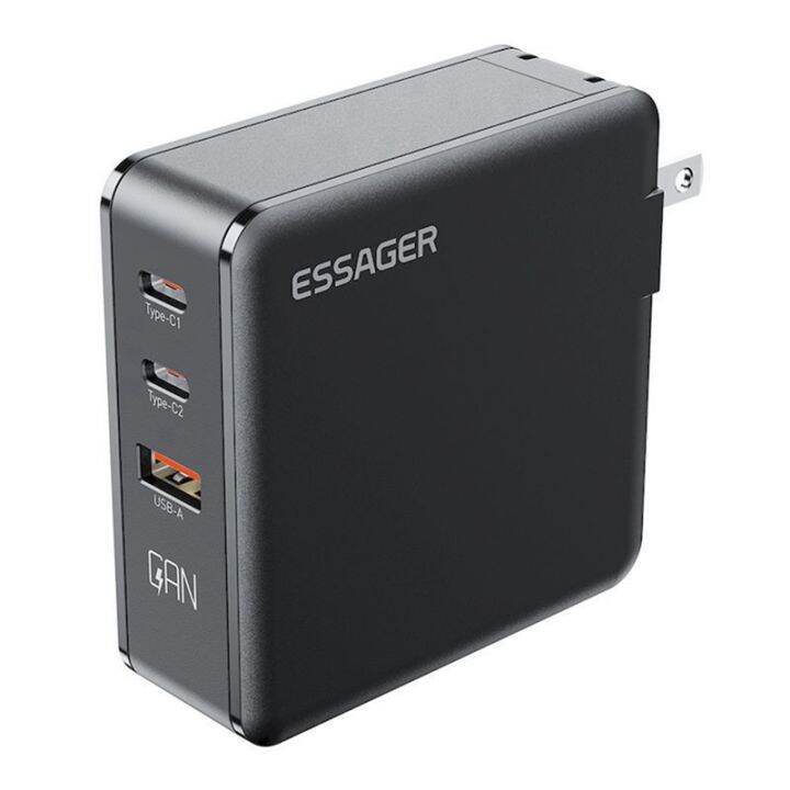 essager-140w-gan-usb-type-c-desktop-charger-quick-chagers-multi-port-charger-fit-for-samsung-iphone-laptop-chagers