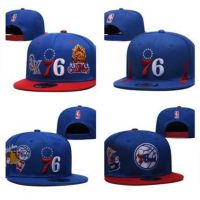 Hot Newest Top-quality New arrival 2022 2023 Newest shot goods Most popular 22/23 Top quality Ready Stock High quality Philadelphia 76ers 76ers Basketball Cap Flat Brim Hat Snapback Adjustable Sports Couple Street Dance