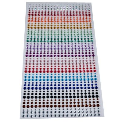 15 3 900 3mm 5mm All For Crafts 4mm DIY Body In Nails Gem Sheet Colorful Fits Stickers Sizes Rhinestone