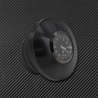 Motorcycle Black Fuel Gas Oil Tank Decorative Cap With Clocks For Harley Touring Road King Sportster XL Dyna Softail Street Bob