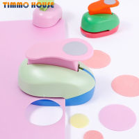 [Timmo House] รอบ25/50มม. DIY Embossing Punches ขายมุม Scrapbooking เครื่องตัดกระดาษ Craft Hole Punch Rounder เครื่องตัดวงกลม Puncher