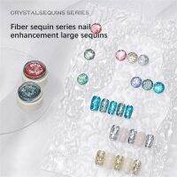 【YP】 1Box Glitter Sequnis Gel Sparkling Reflective New Colors UV Varnish Painting