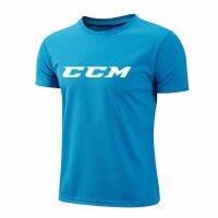 Running Shirts Soccer CCM Men 39;s Jersey Sportswear T-Shirts Quick Dry Compression Sport Fitness Gym