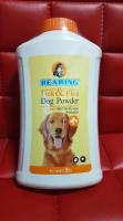 แบร์ริ่ง แป้งผงกำจัดเห็บหมัด สำหรับสุนัข  ,  BEARING Tick&amp;Flea Dog Powder  , ขนาด 300 กรัม ,   ร้าน dddOrchids