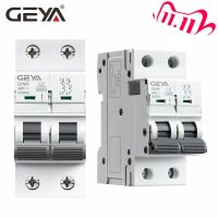 Geya Gym9 2เสา Mcb ราง Din เบรกเกอร์ขนาดเล็ก230V 6a-63a Ac ประเภทประเทศจีน