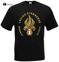 Legion Etrangere French Foreign Regiment Granate Logo Printed T Shirt. Summer Cotton Short Sleeve O Neck Mens T Shirt New Xs 5Xl XS-6XL