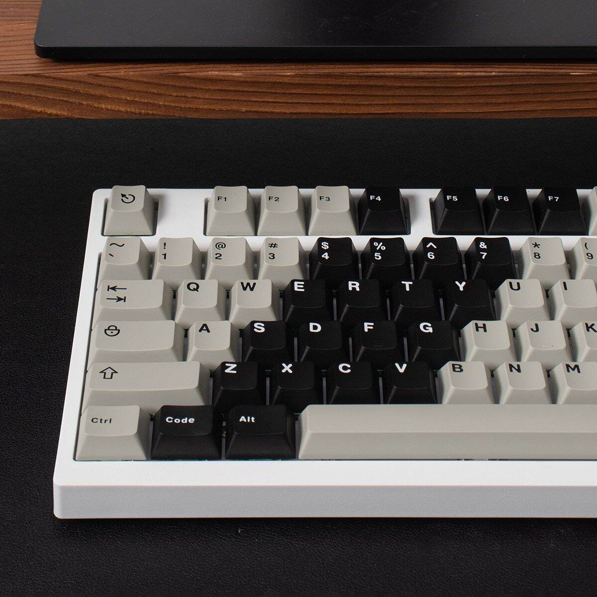 GMK Clone Bow Wob 121 Keys เชอร์รี่โปรไฟล์ยิงคู่ Keycap ภาษาอังกฤษที่ ...