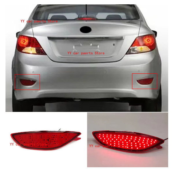 Fog Lights for Hyundai Accent 2011 2012 2013 2014 2015 2016 2017 2018