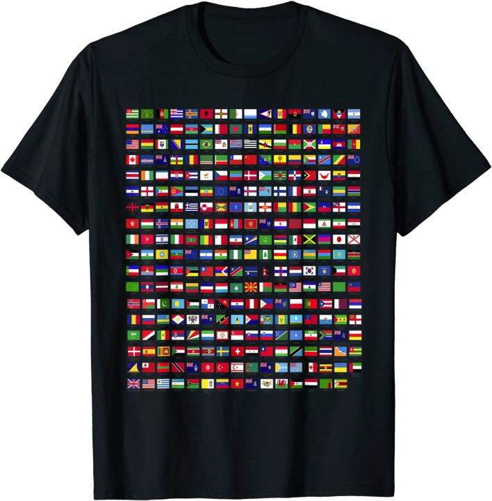 Flags of the Countries of the World 287 Flag International Cotton T ...